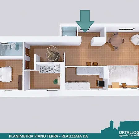 Casa Giuliana Casa Con Giardino Privato Vakantiehuis *