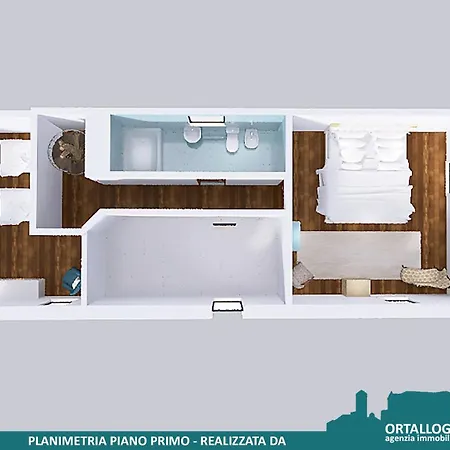 Дом отдыха Casa Giuliana Casa Con Giardino Privato Орта-Сан-Джулио